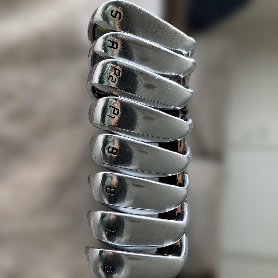 メンズアイアンセット8本