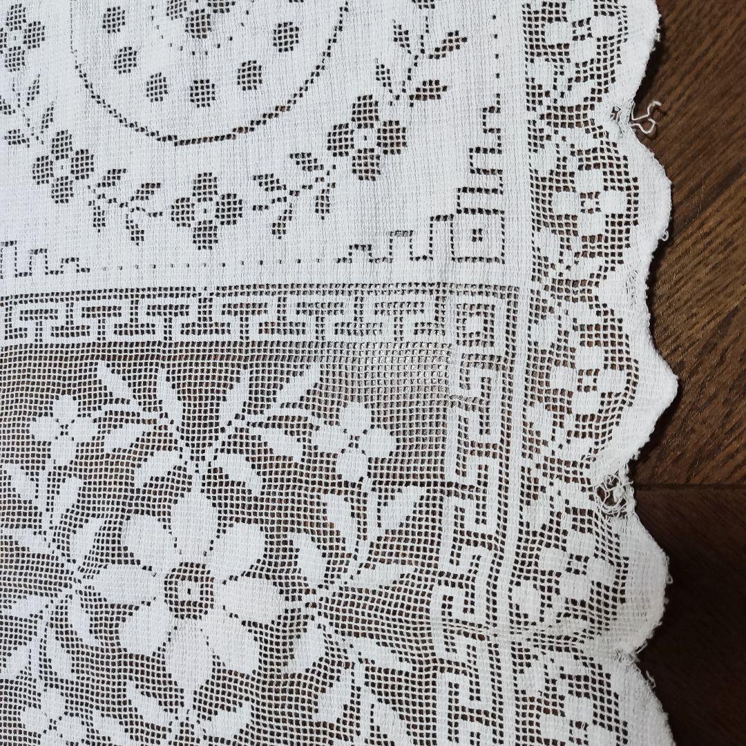 レースのテーブルクロス　インテリア敷物　レースクロス　152 x 120