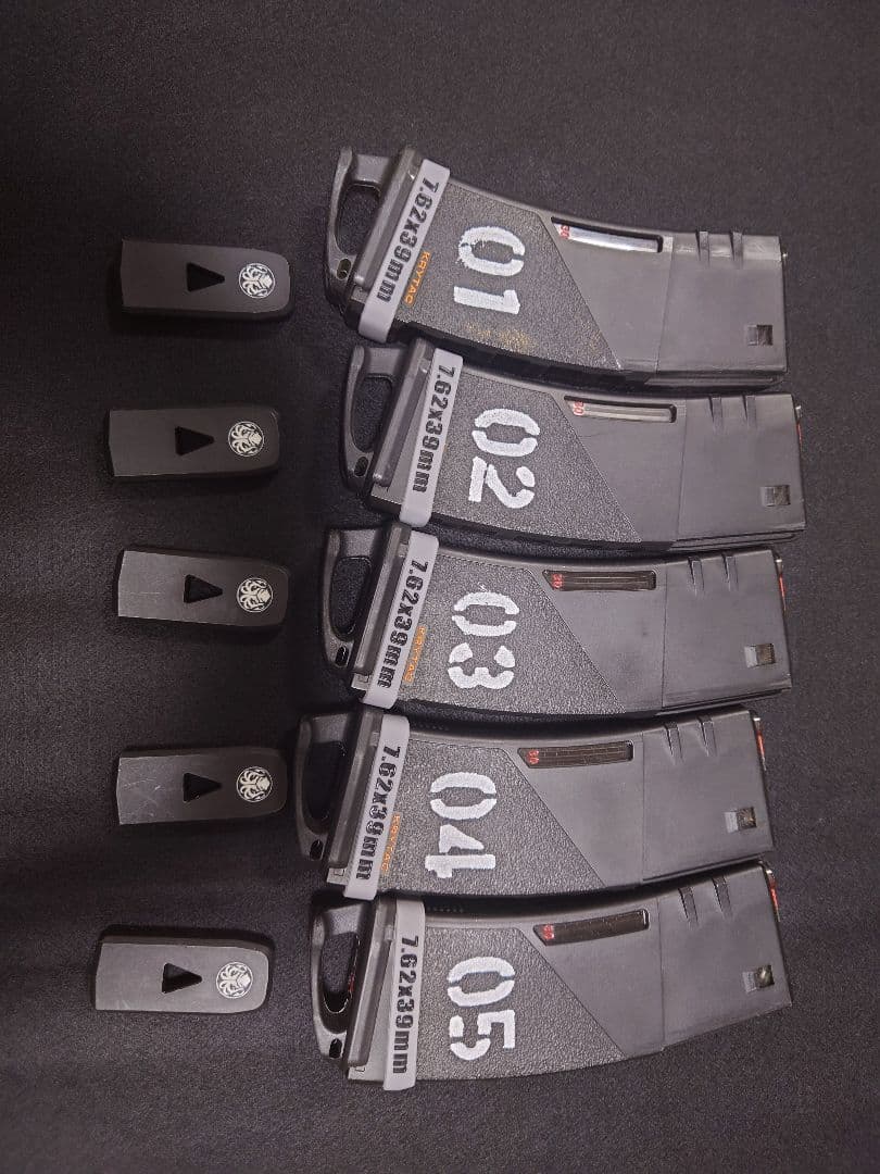 【KRYTAC】M4 ポリマーマガジン[150連]BKノーマルマガジン