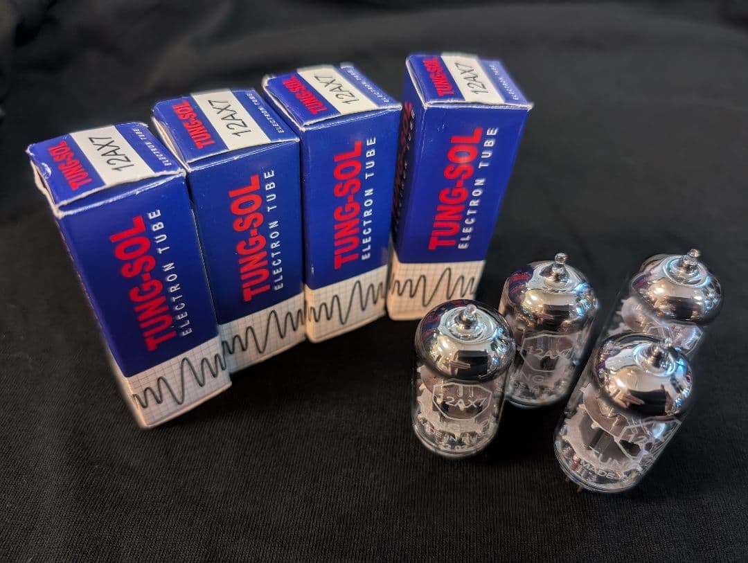 TUNG-SOL 12AX7 真空管 4本セット