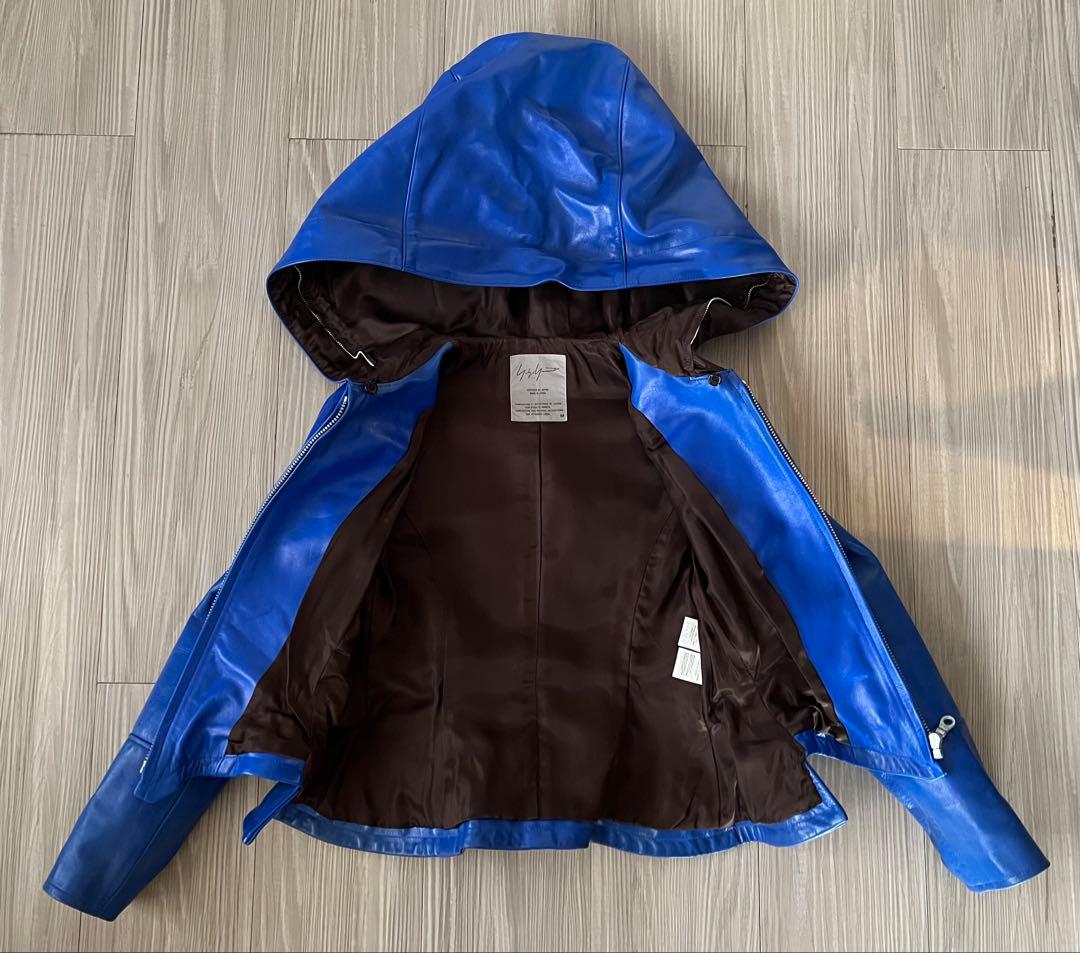 ヴィンテージ YohjiYamamoto希少新品未使用　レザーブルゾン羽付　M