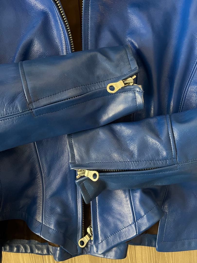 ヴィンテージ YohjiYamamoto希少新品未使用　レザーブルゾン羽付　M