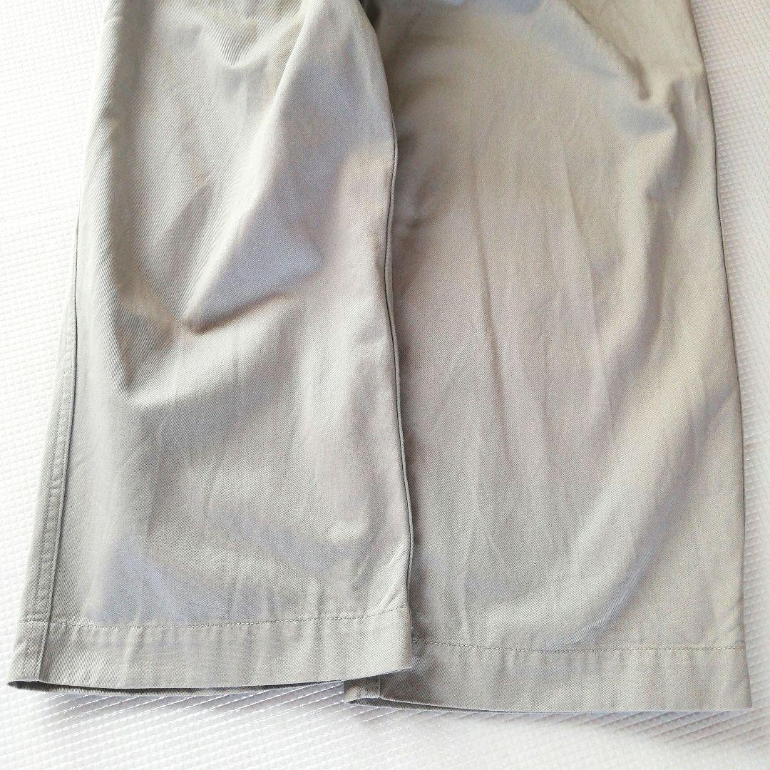 美品◆ゴーシュ　カツラギワイドパンツ　グレー
