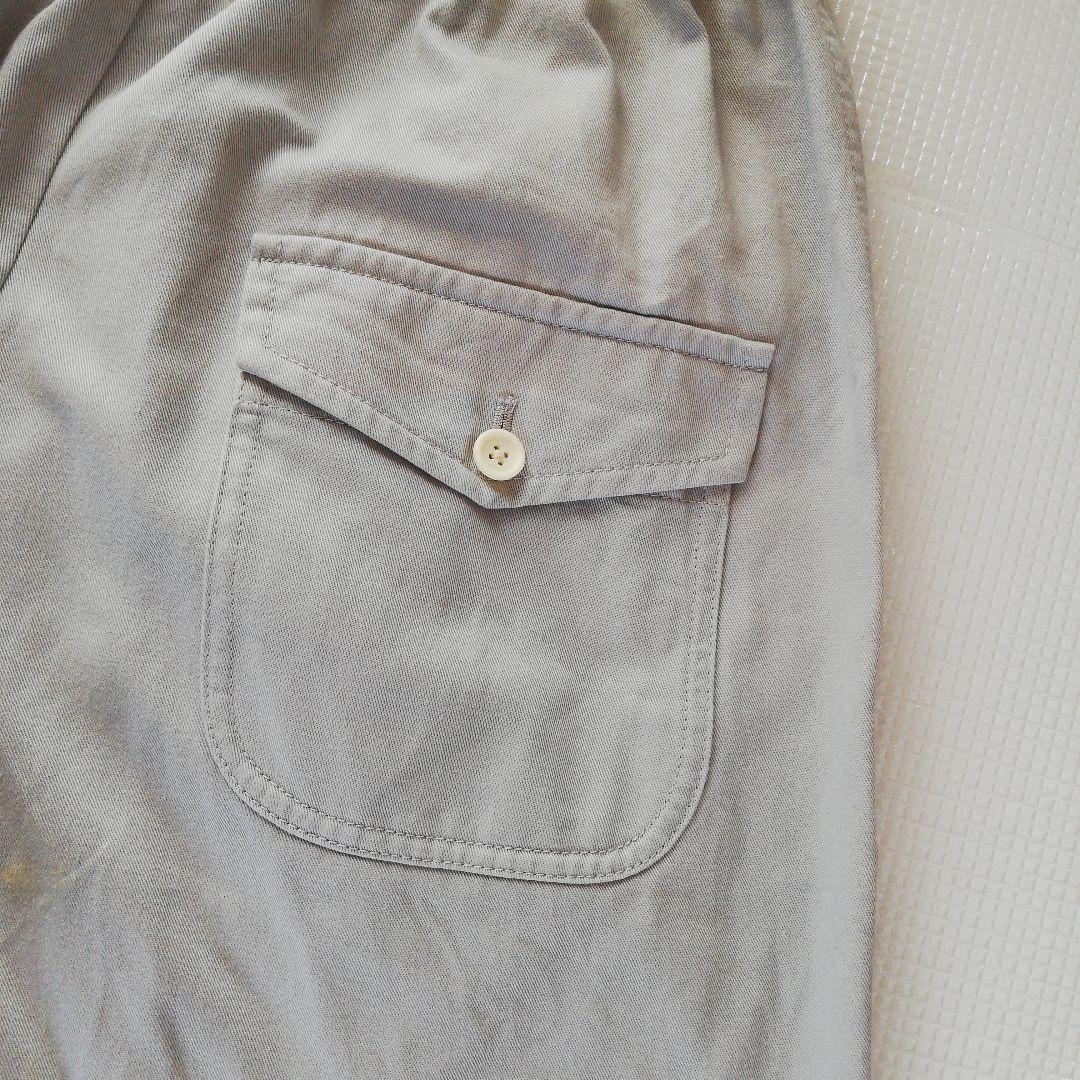 美品◆ゴーシュ　カツラギワイドパンツ　グレー