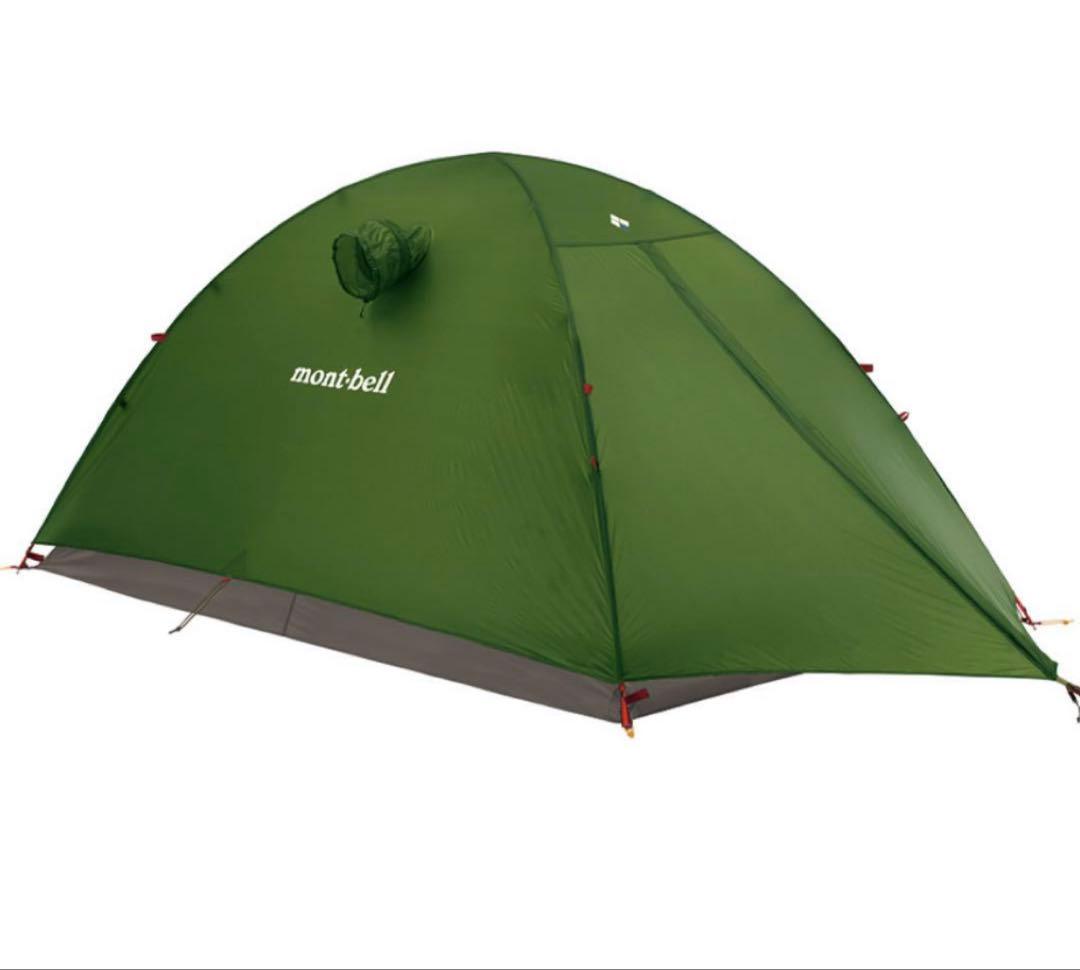 montbell ステラリッジテント2 緑 アウトドア