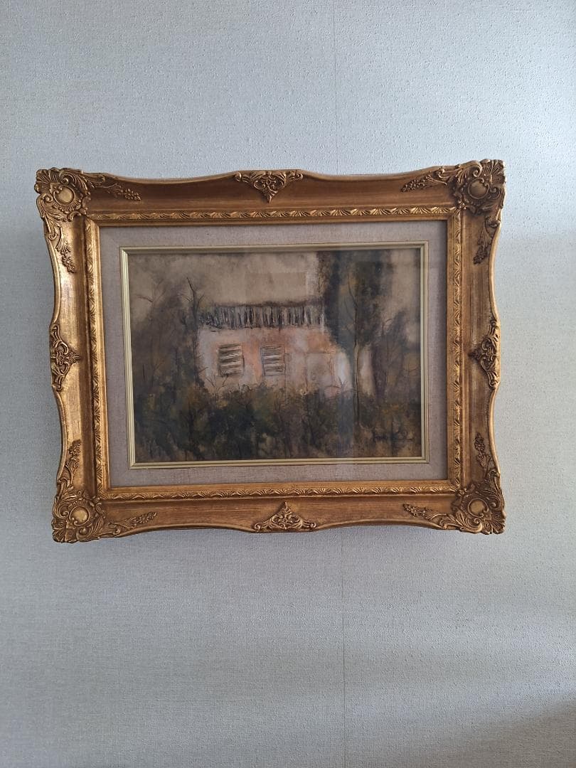 「九月の家」松任谷国子　真作Ｆ－４号