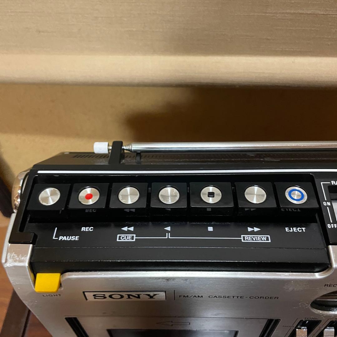 SONY／ソニー／ラジカセ／CF-1760／メンテナンス済み／ケアセット付