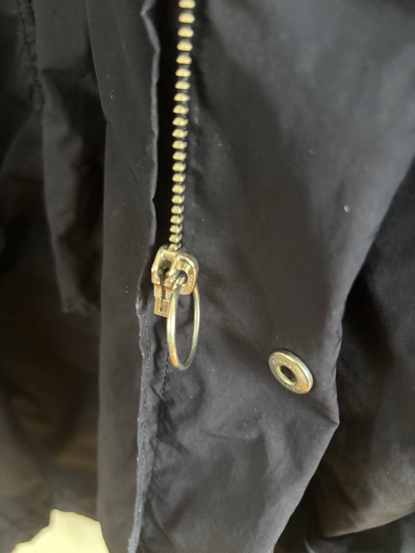 COMOLI ネイビーモッズコート 14S-04002