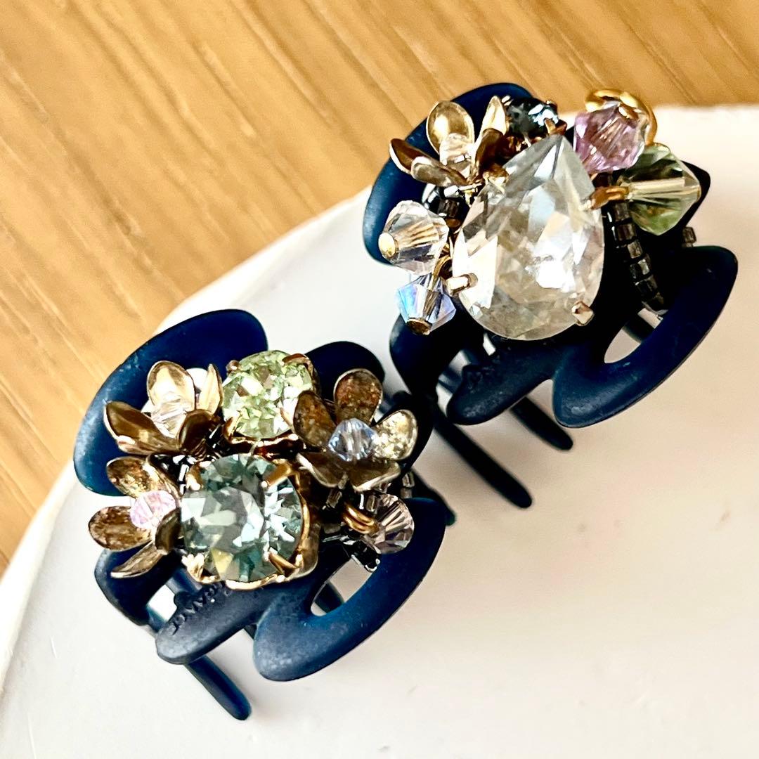 【最終価格】コンプレックスビズ　ホイップクリップ　ブルーミックス　フラワー