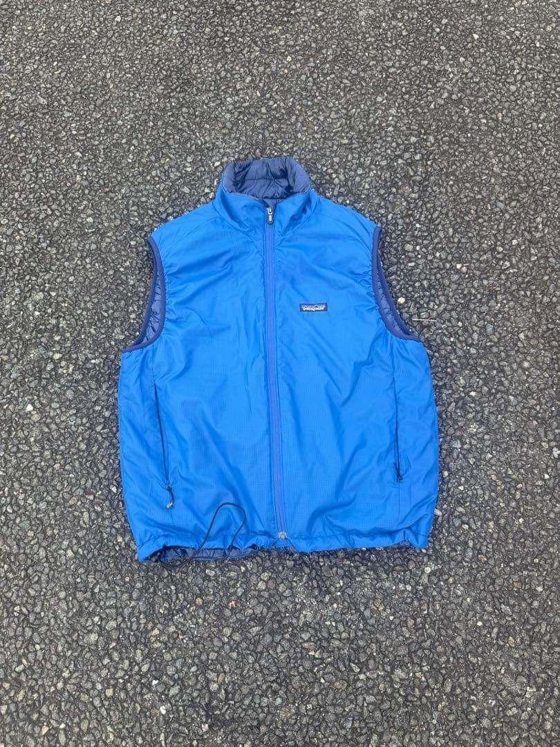 00s patagonia ダウンベスト パフボール y2k cityboy