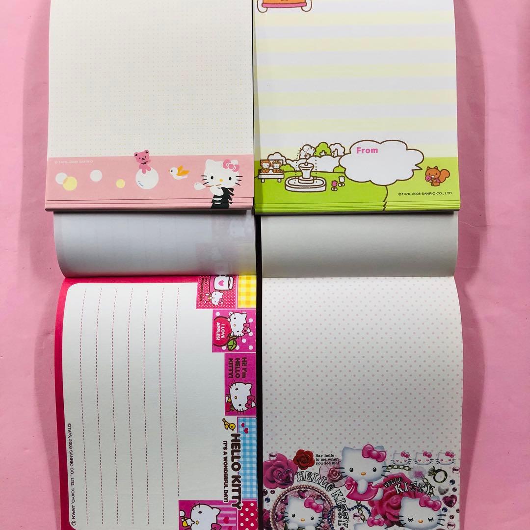 2008年製 レア★ハローキティ ボリュームメモ 4冊まとめセット⑦