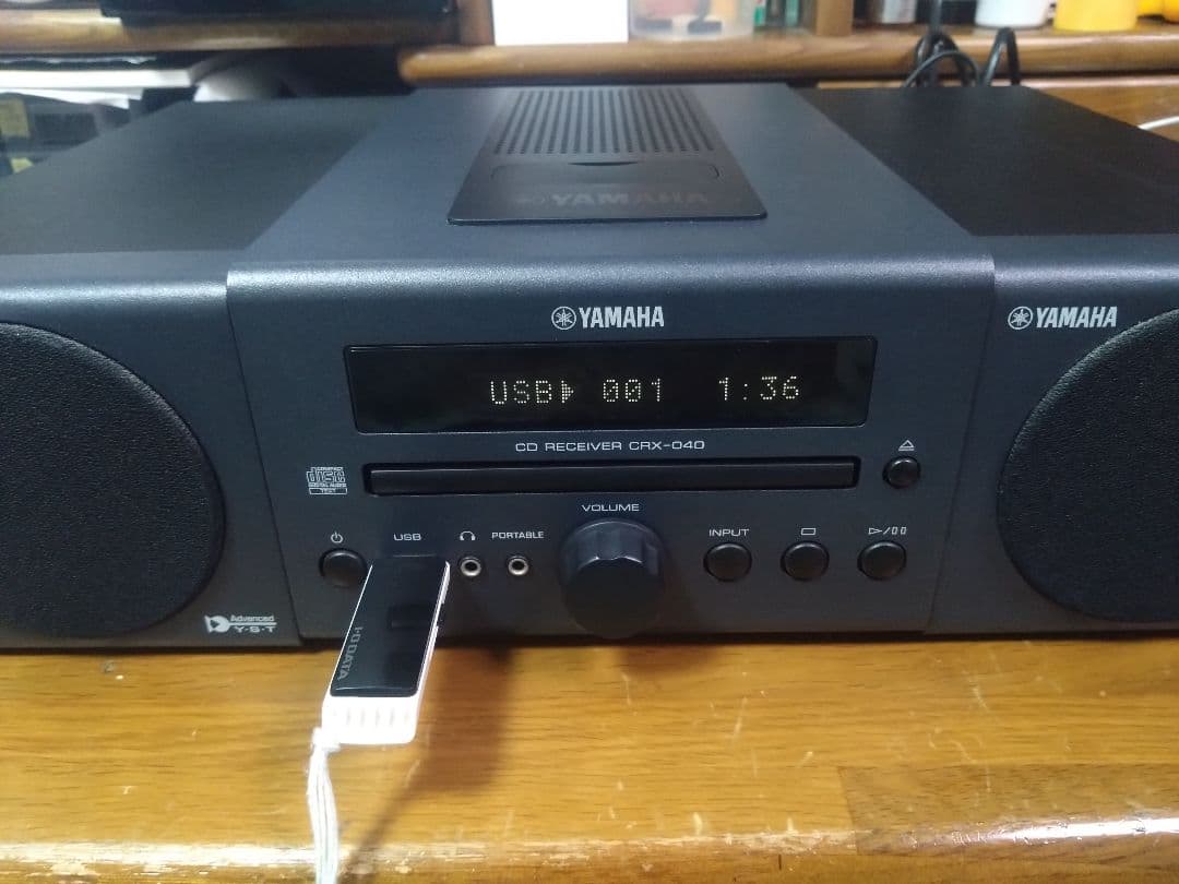 【動作確認済】YAMAHA CRX-040 CDレシーバー