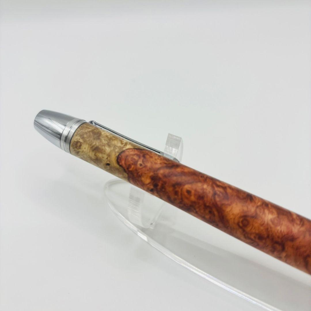 工房楔 トレチェーレ 花梨 こぶ杢 ビルマ 新品未使用 0.5mm マルチペン