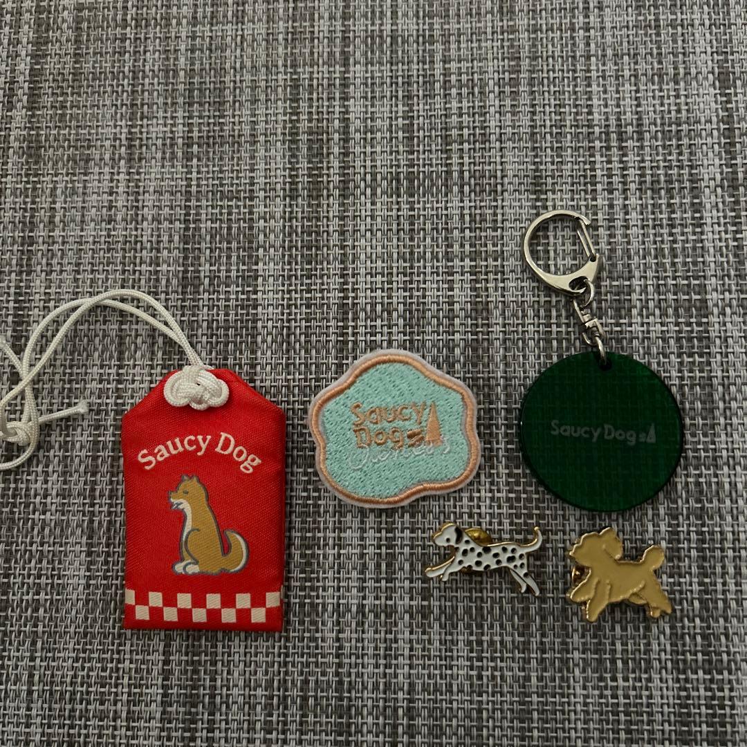 Saucy Dog アクリルキーホルダー ピンバッジ FC限定