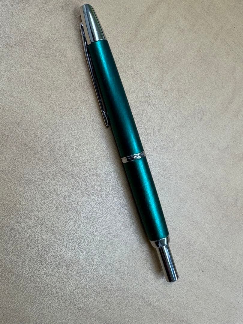 【ほぼ未使用】パイロット キャップレスデシモ 20カラーズ 細字グリーン