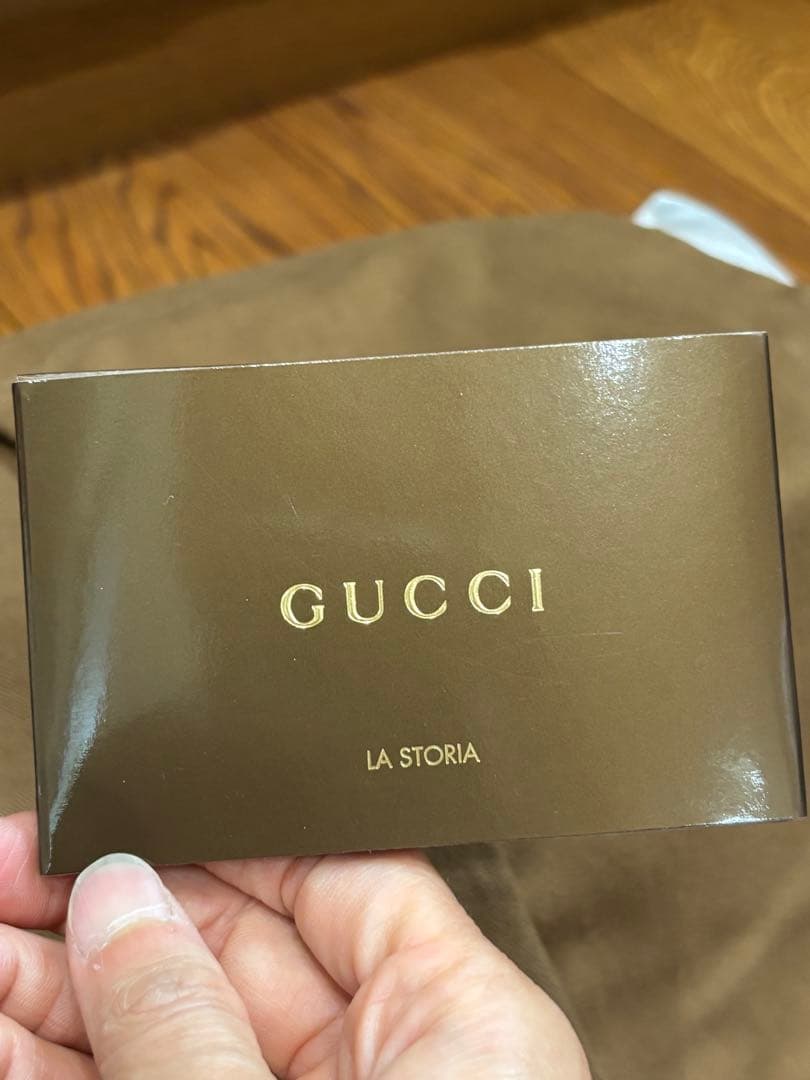 GUCCI グレー レインシューズ 37 23.5cm