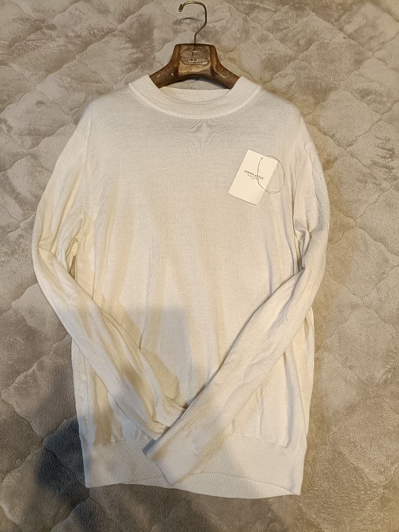 【美品】MOONCASTLE エクストラファインメリノ モックネックニット