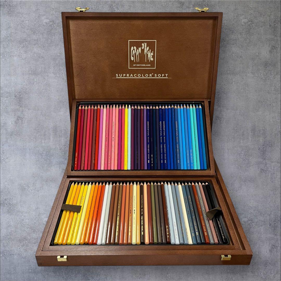 カランダッシュ 120色 スプラカラーソフト 水彩色鉛筆 CARAND'ACHE