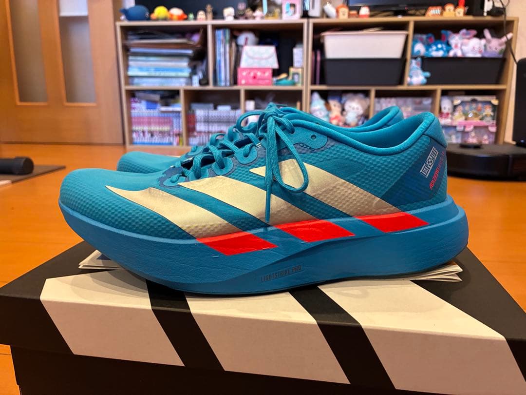 adidas アディゼロEVO SL ウーブン　駅伝カラー