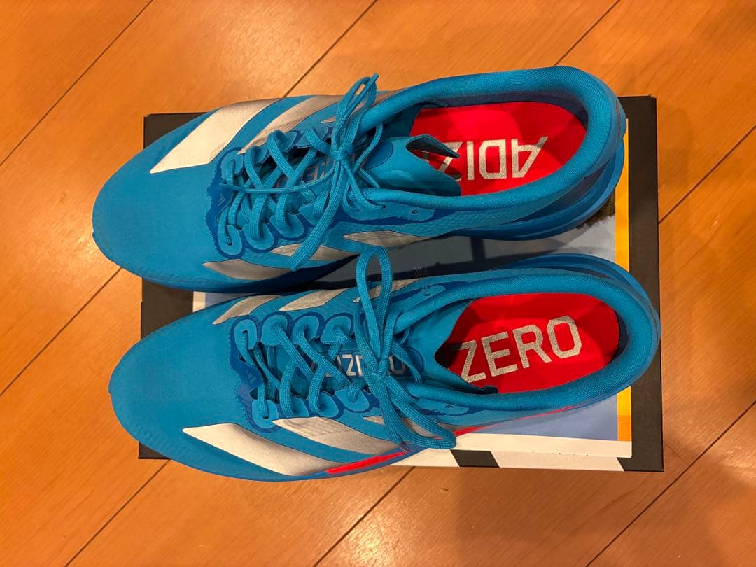 adidas アディゼロEVO SL ウーブン　駅伝カラー