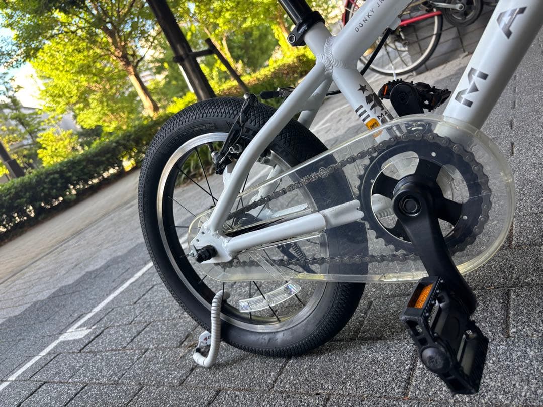 MARIN 16inch子供用自転車 ホワイト　補助輪付