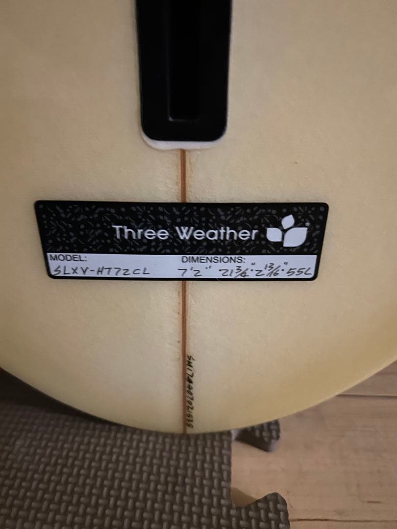 Three Weather 7'2\" ファンボード