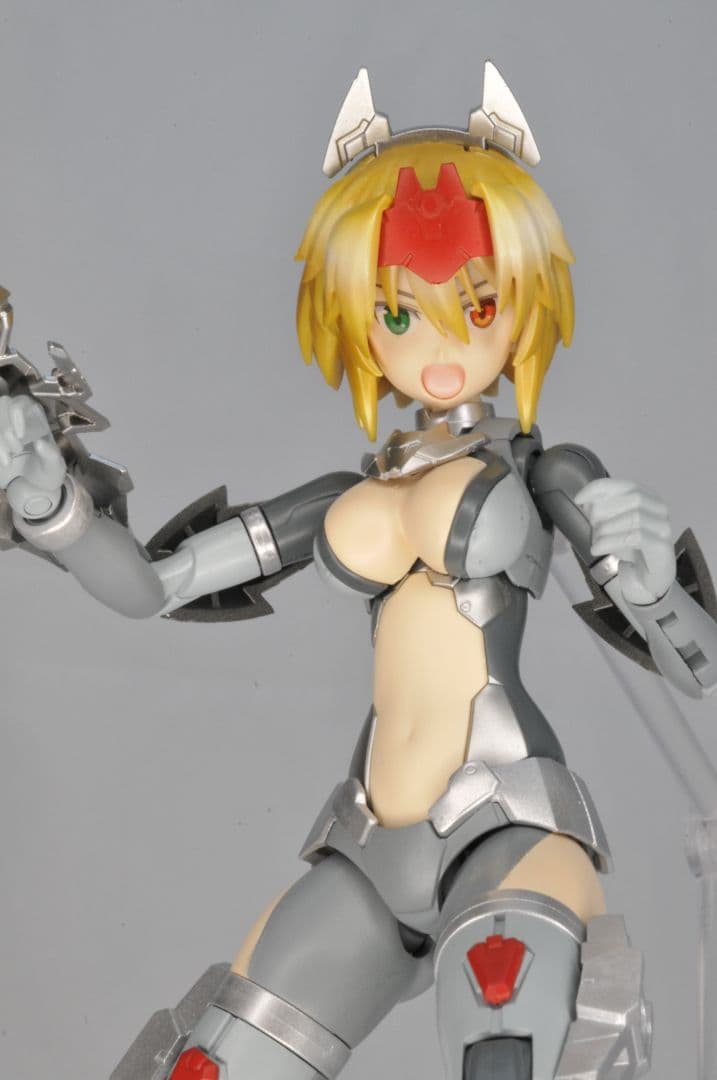 【30MS】バンダイ　アルカ=カルティー　ミリタリーテイスト　全塗装完成品