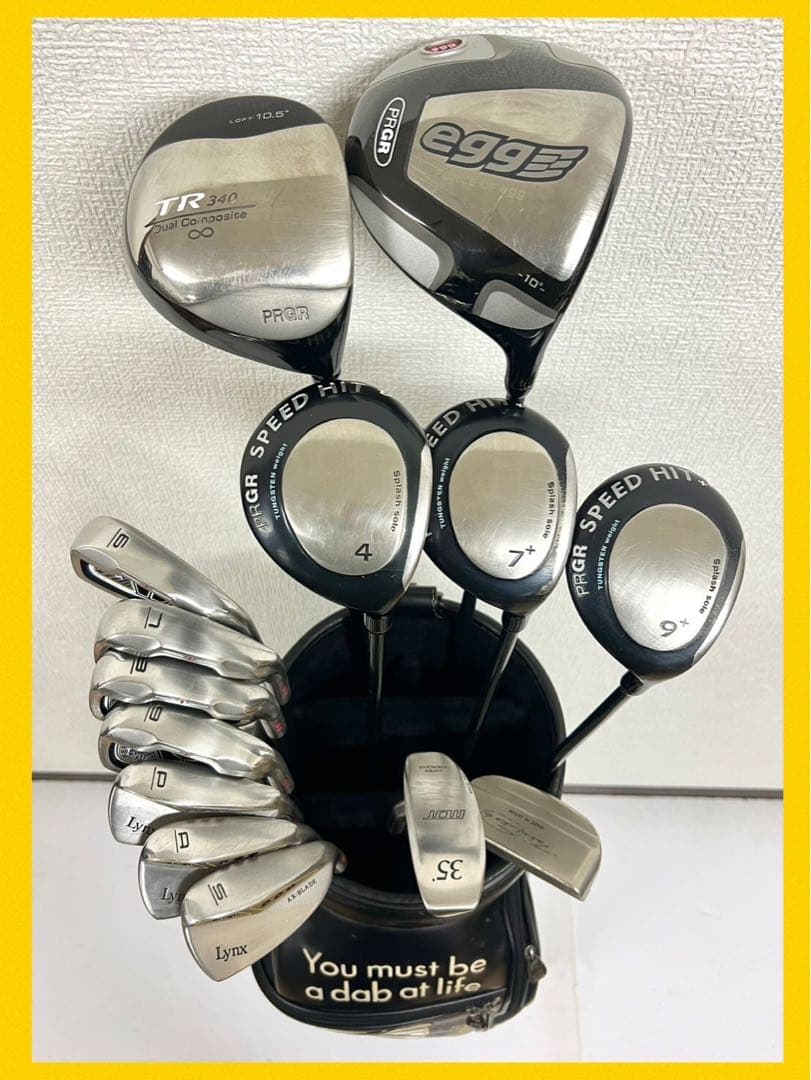 早い者勝ち！プロギアなど激安ゴルフクラブセット⛳️ドライバー2本付き超お得プロギア