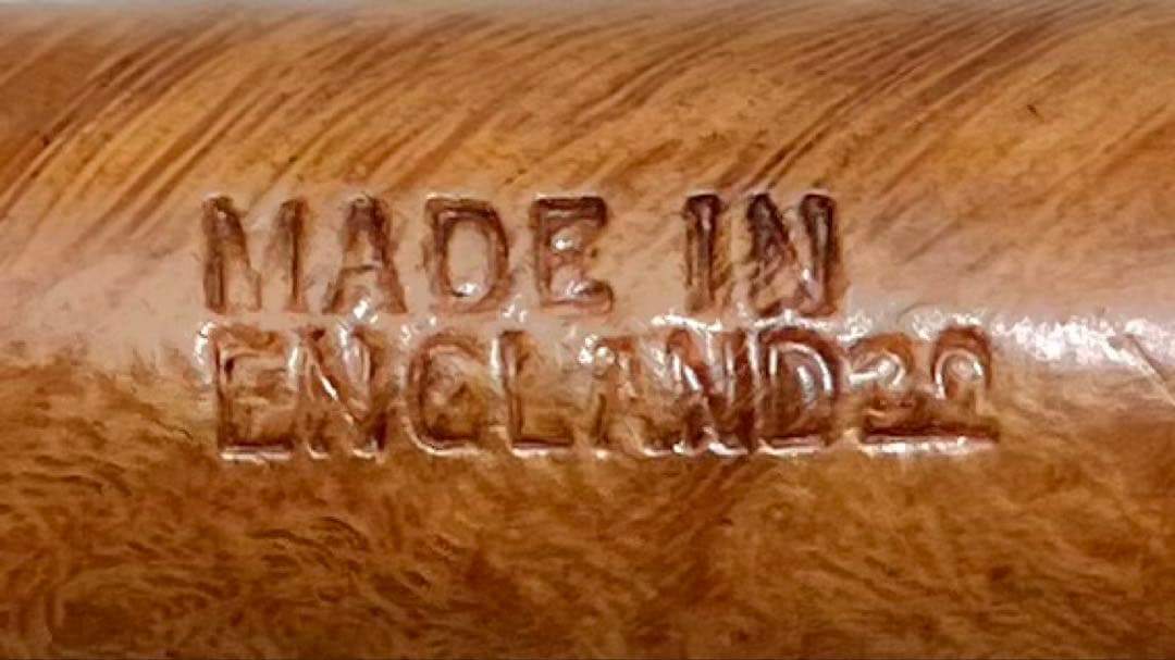 美品 ダンヒル ルートブライヤー スムース ビリヤード パイプ 21031