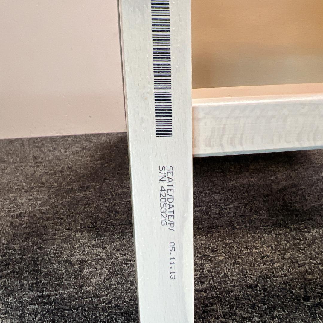 STOKKE トリップトラップ ベビーチェア ホワイトウォッシュ S/N4