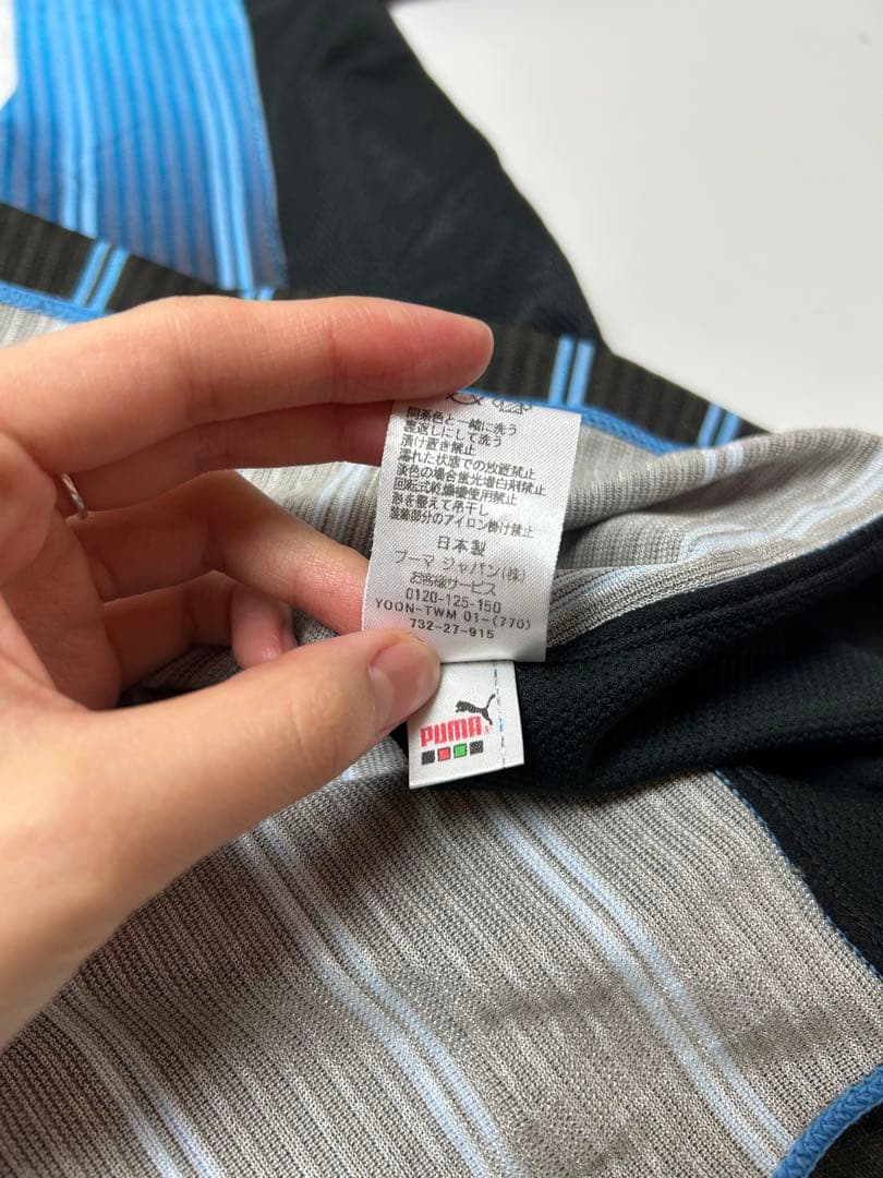 川崎フロンターレ　Puma サッカーシャツ　稲本潤一　サイン入り　150サイズ
