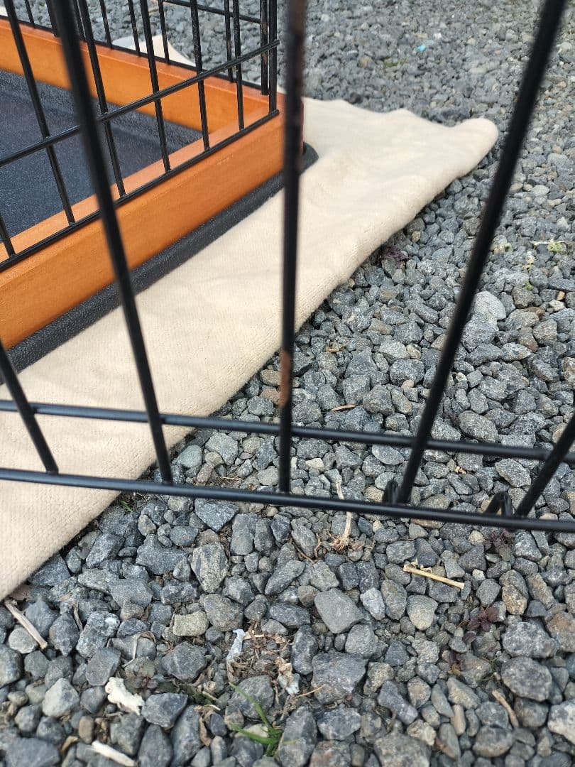 超小型〜中型犬用ペットサークル スチール・木材製