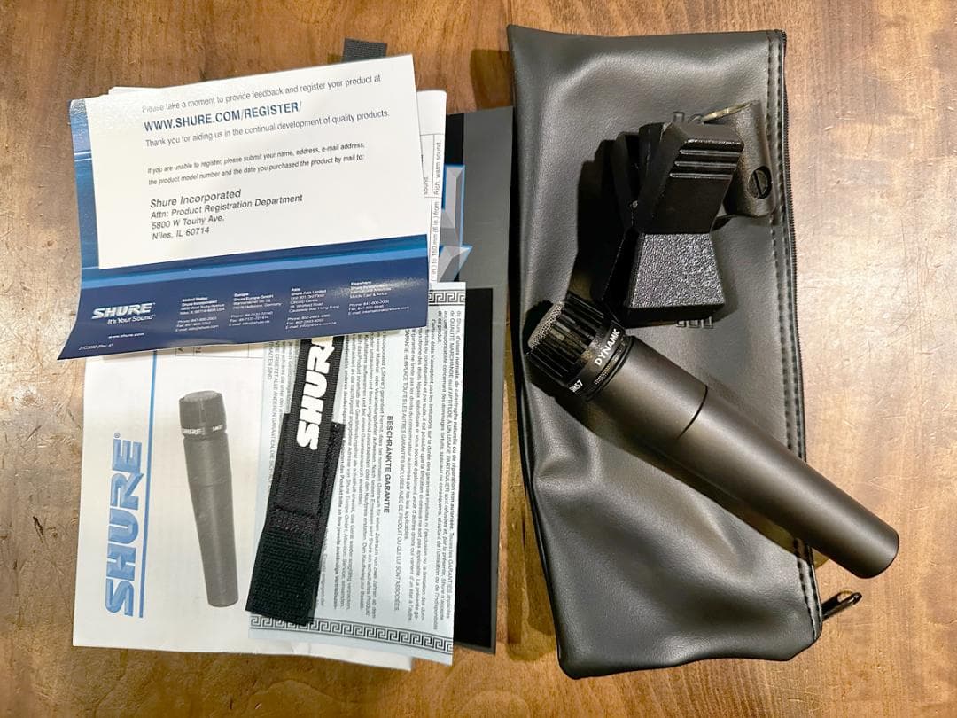 ☆美品☆SHURE ( シュア ) / SM57 ダイナミックマイク