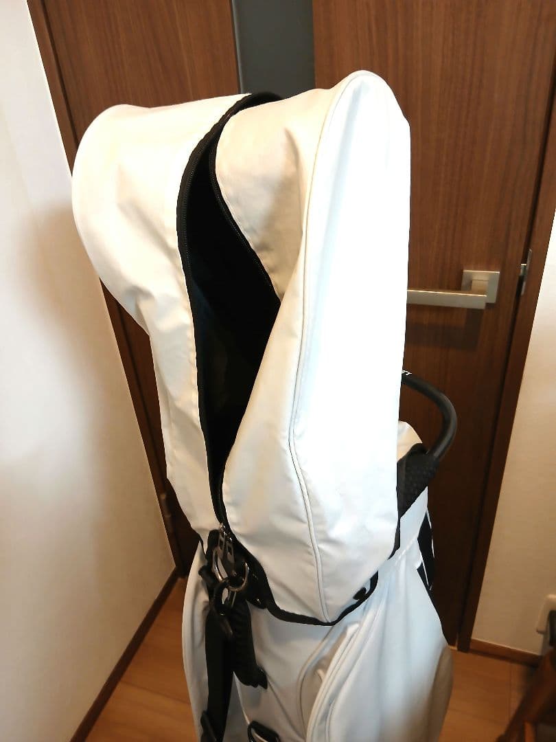 【mako 】本間ゴルフ キャディバッグ ホワイト