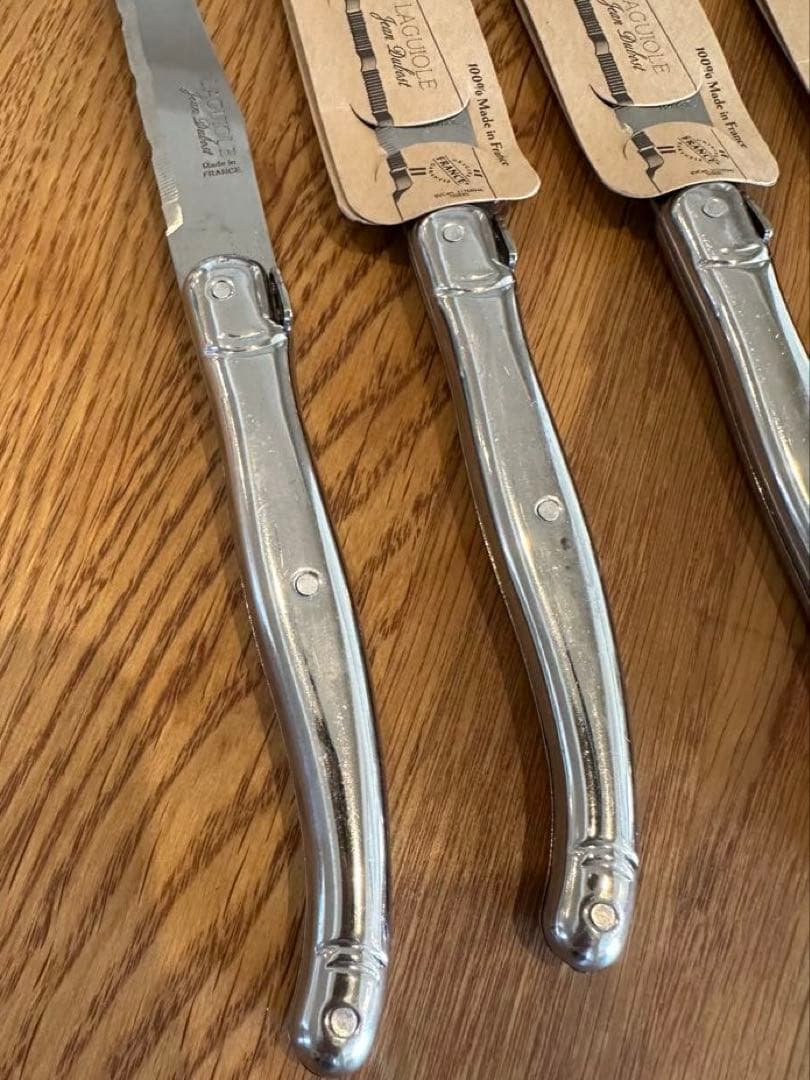 【新品】Laguioleラギオール ステンレステーブルナイフ 6本セット