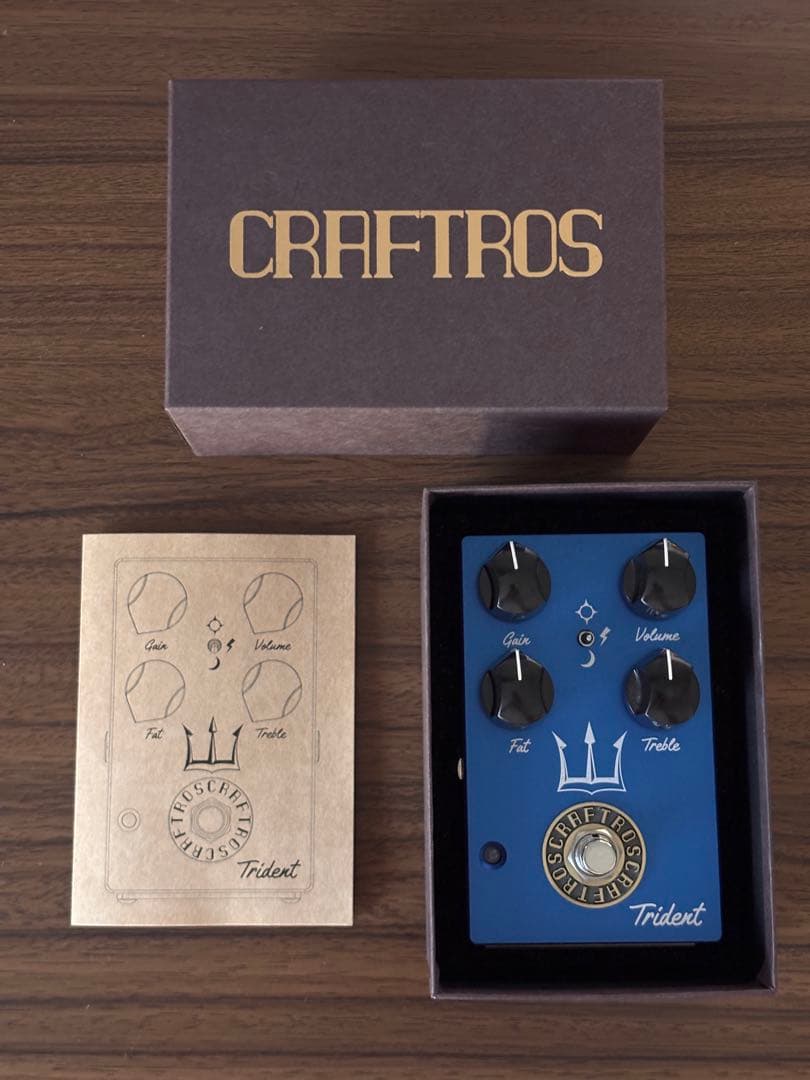 CRAFTROS Trident オーバードライブエフェクター