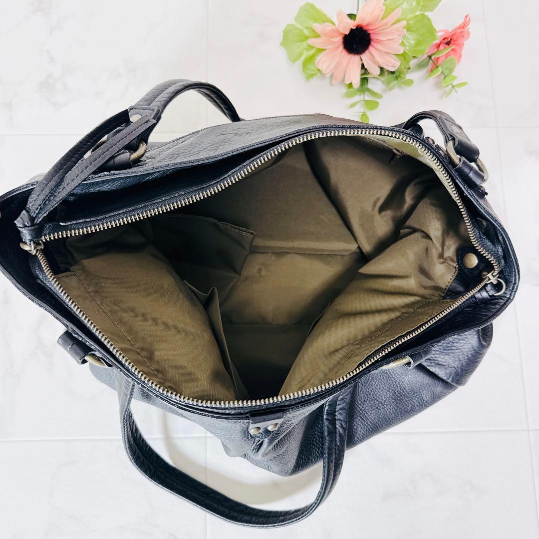 ダコタ　Dakota トートバッグ　A4サイズ収納可能　黒　ビジネスバッグ