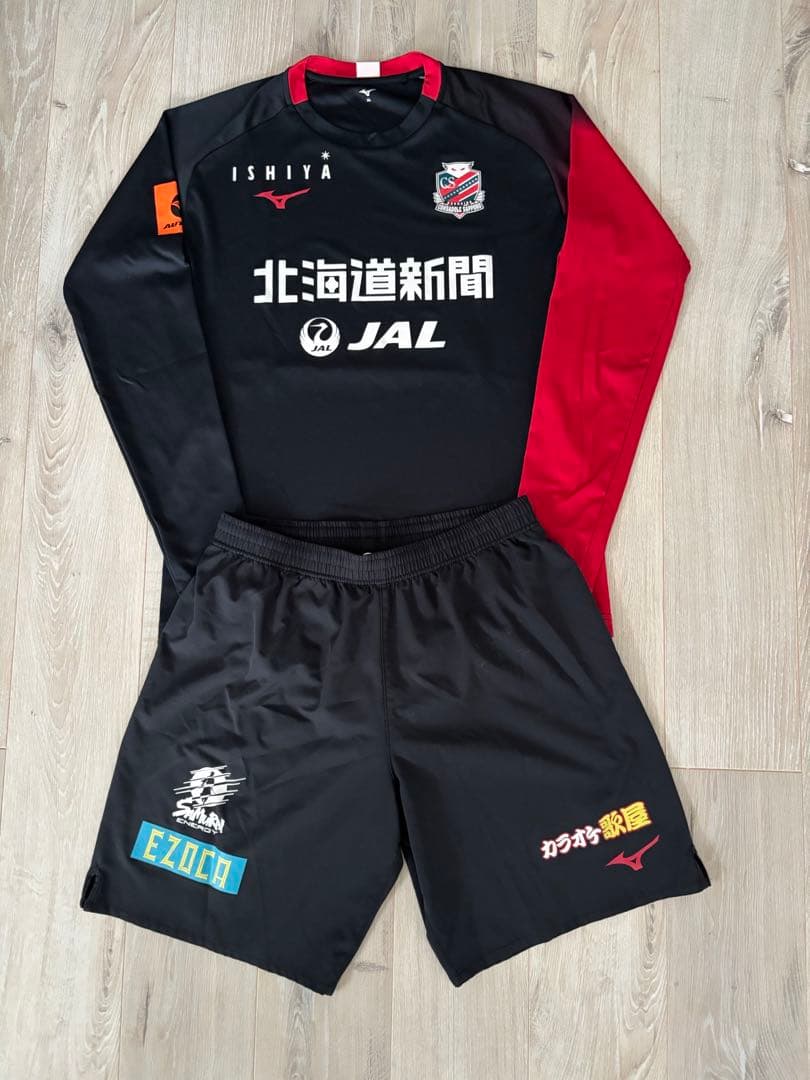 北海道コンサドーレ札幌 スタッフ支給品 トレーニングセット mizuno ミズノ