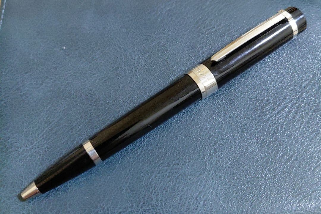 カルティエ Cartier ブラック ボールペン ツイスト式 繰り出し式 本体