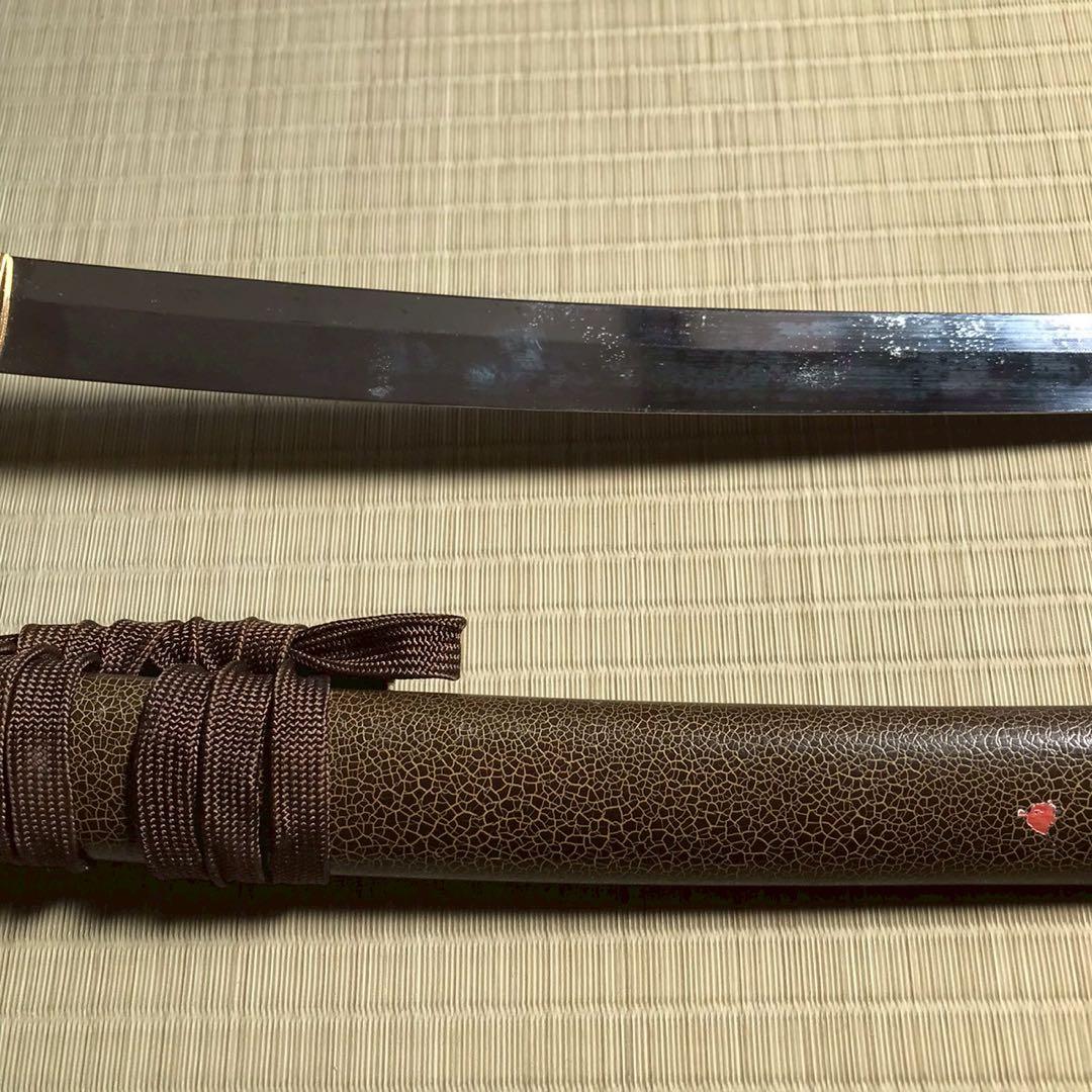 Js7 模造刀 日本刀 太刀 脇差 観賞用 大小 侍 刀 置物 昭和レトロ