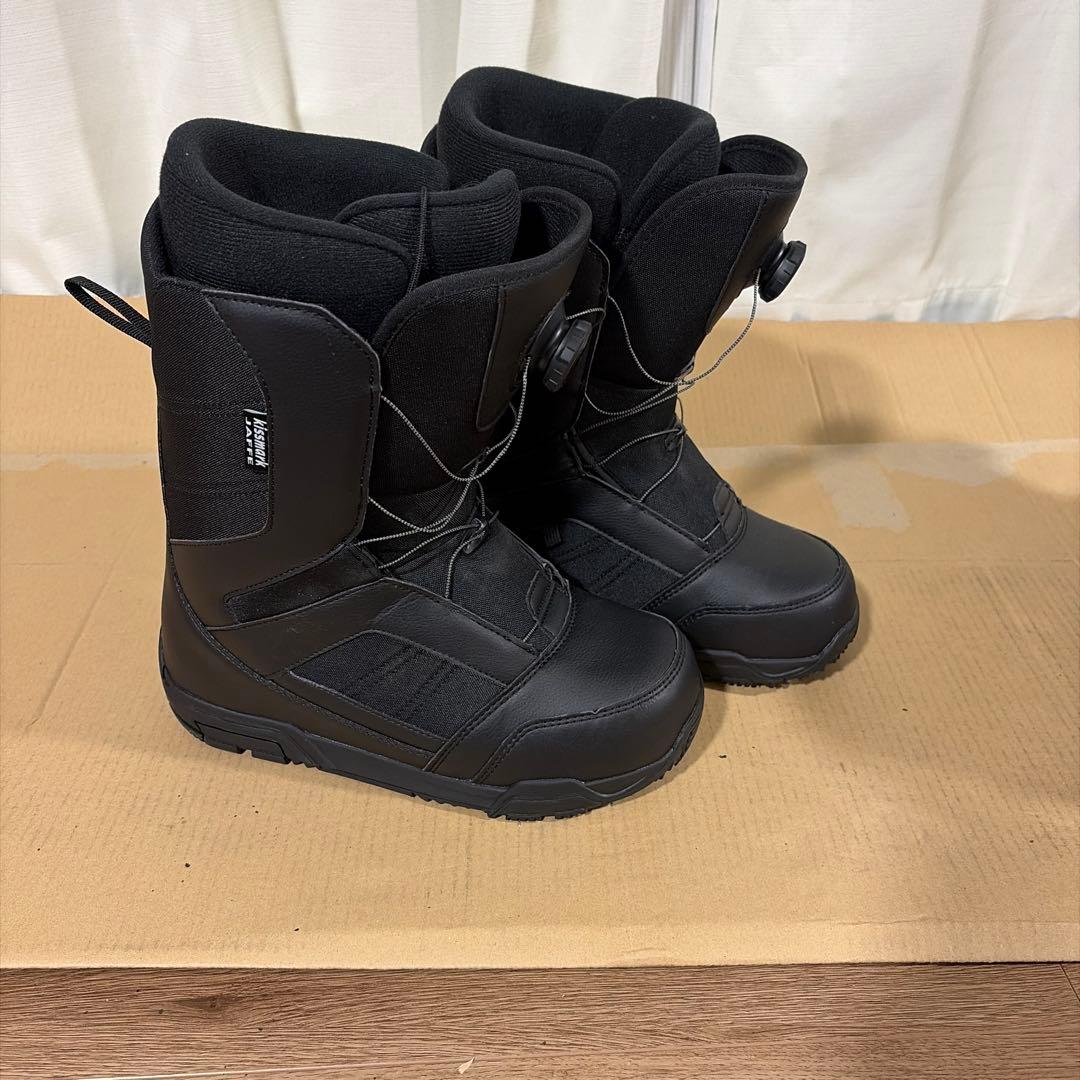 スノーボードブーツ ブラック ダイヤル式 kissmark