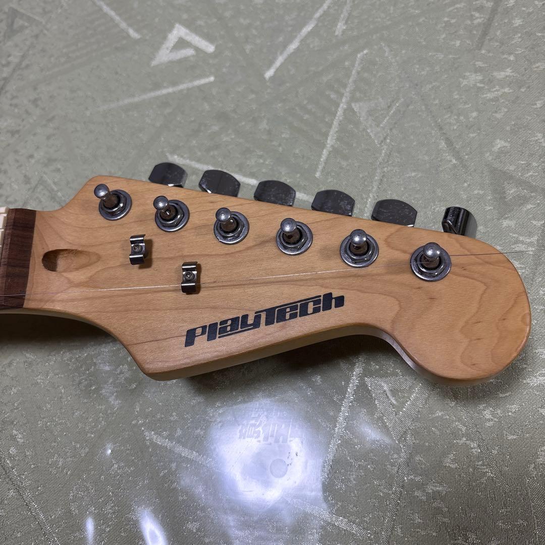 プレイテック旧型ストラト　訳ありスクワイアー　ブレット(ネックを外して発送)