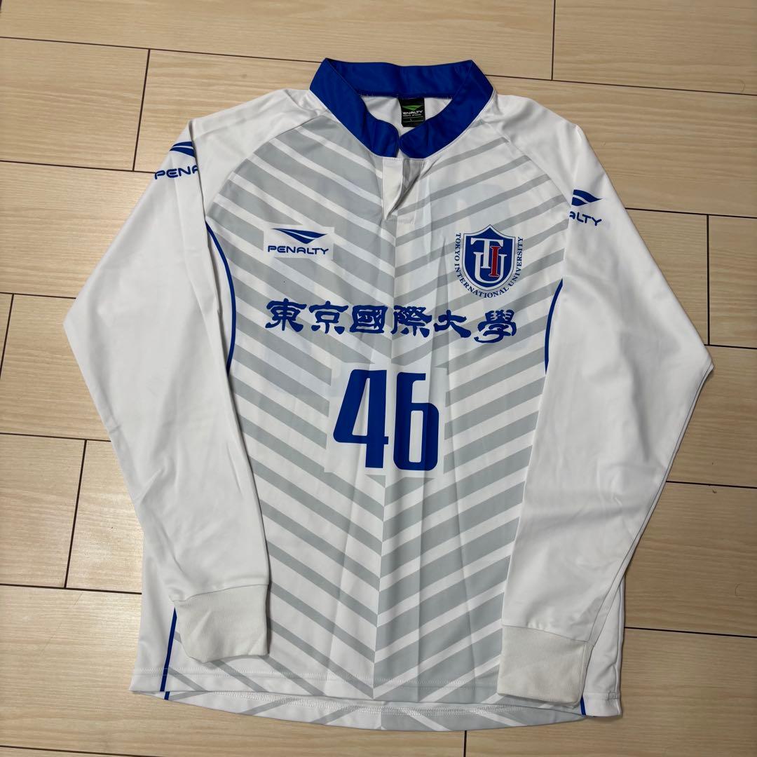 PENALTY ペナルティ 東京国際大学 ユニフォーム 白 ロンT Lサイズ