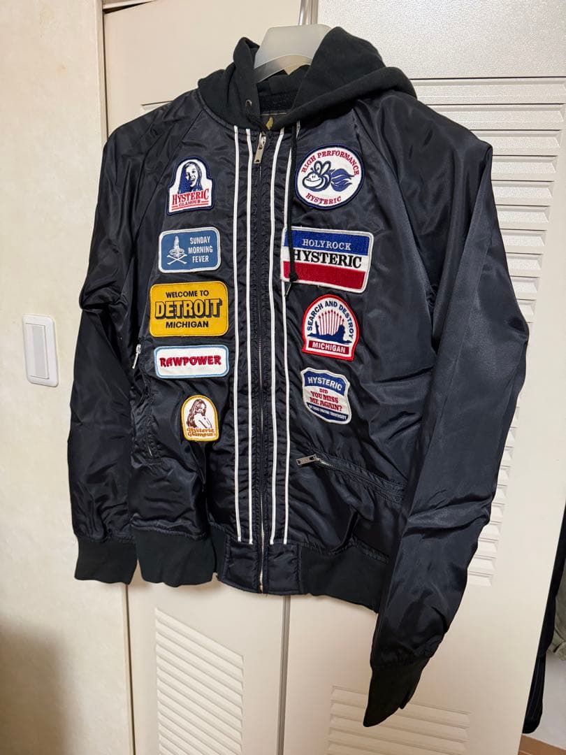 ヒステリックグラマー　レーシングジャンバー　貴重なブラック