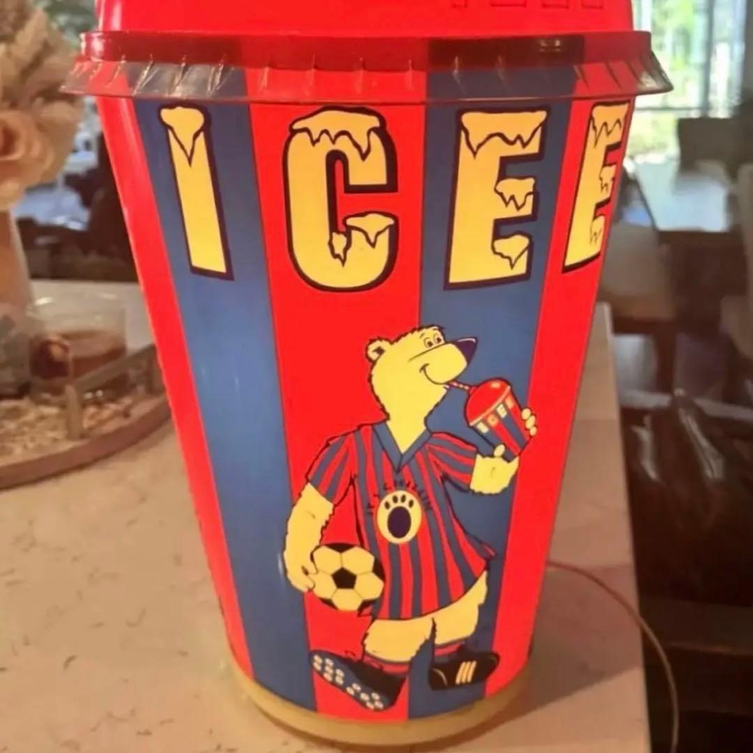 希少！　70年代　アイシーベア　ICEE ライトアップ　看板　ランプ　ライト