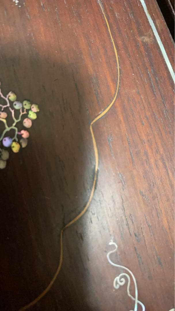 唐物　中国美術　時代　螺鈿象嵌　細工象嵌　螺鈿テーブル　華道具　香道具　古美術