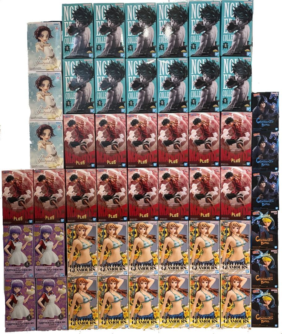 最新　プライズ　フィギュア　ワンピース　ヒロアカ　ナルト