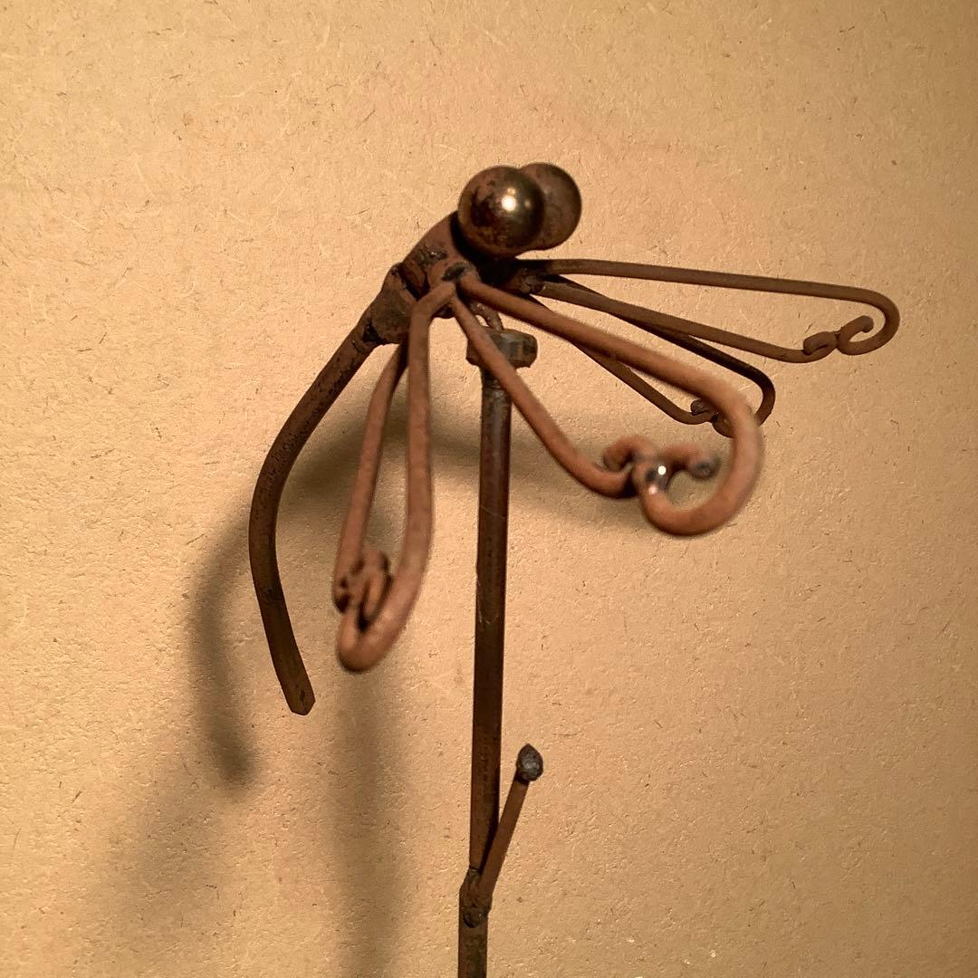 戦国時代・古鉄「縁起勝虫・蜻蛉」ご利益・武士道・茶道・風情・侘び寂び・秘蔵鍛冶造