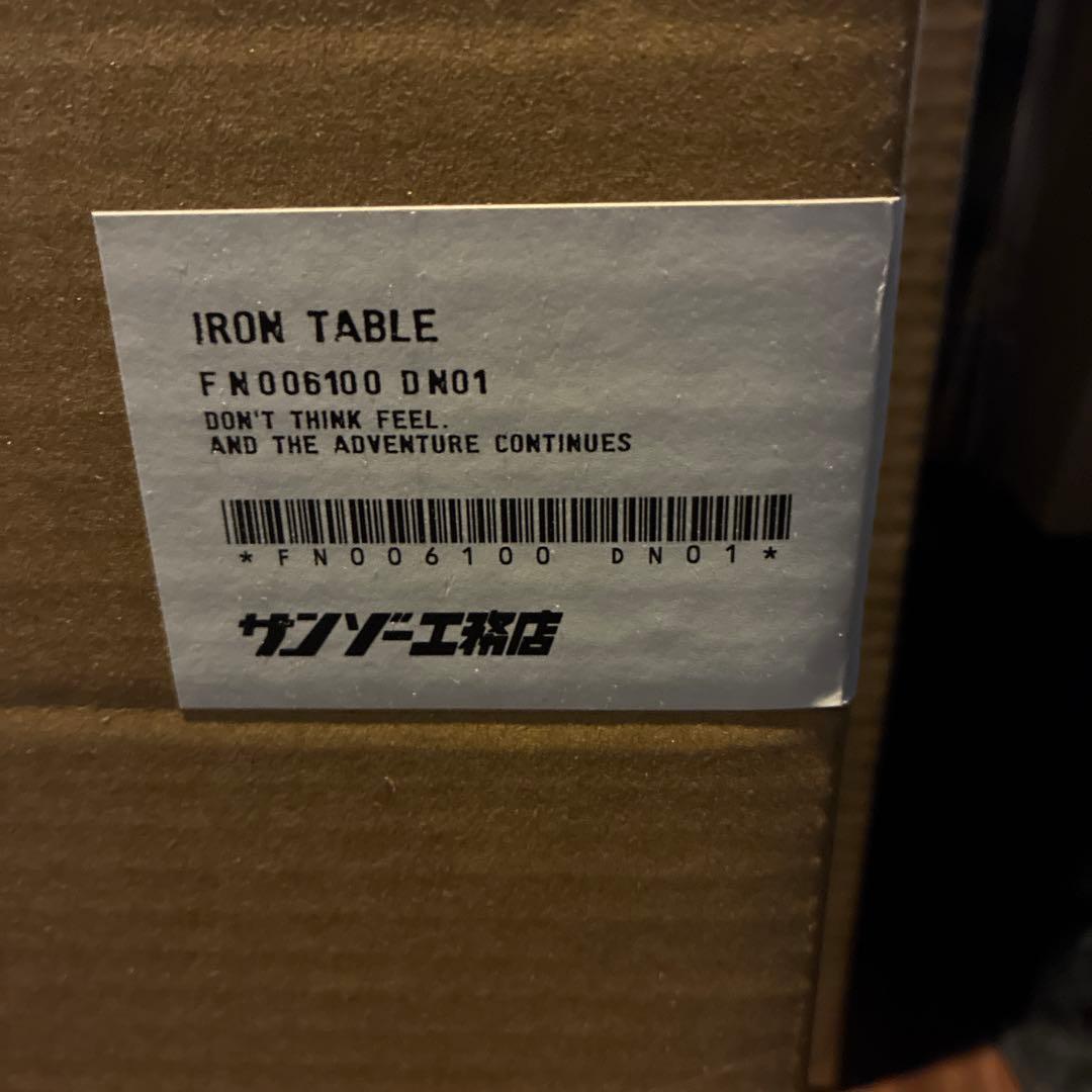 新品サンゾー工務店 アイアンテーブルRODAN ロダン ネイバーフッドwtaps
