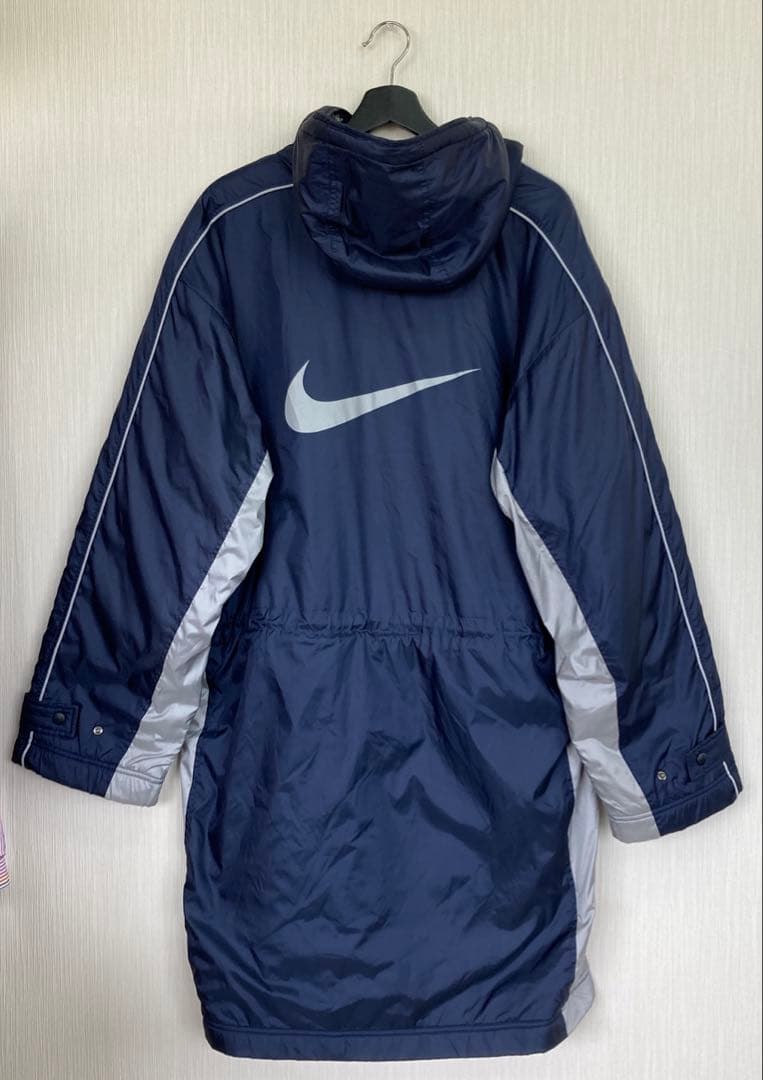 G122 NIKE メンズベンチコート XL ネイビー